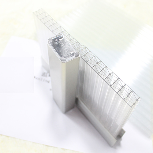 U-lock polycarbonate sheet X-structure 