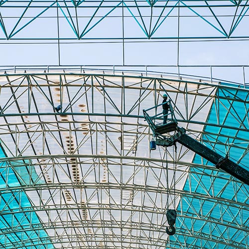 swimming pool roof